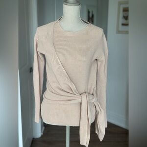 Brochu Walker Soft Beige Wrap Sweater